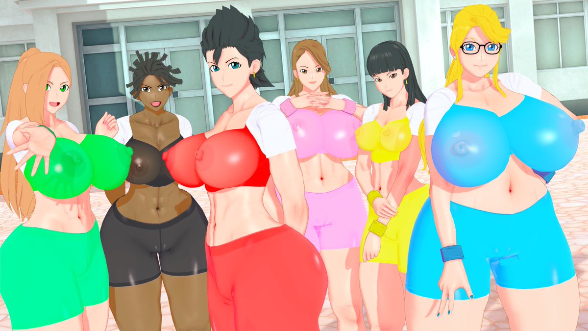 KaosKatsu1's tweet photo. The MIGHTY HORNY POWER RANGERS (based on the art by @witchkink00 ) are now available for Koikatsu.
https://t.co/JSQ2FlVcQv https://t.co/KoePjdpYdV