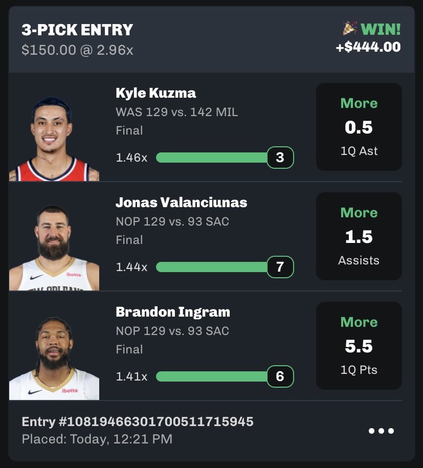 wryce2x's tweet photo. SWEEEEEP ME GANG!!! ✅💰

GET TF UP OUT YOUR CHAIR AND GIVE ME A WIGGLE DAMNIT 🕺🏼 

#2XPicks #BettingX #BettingTwitter #PlayerProps #ChalkBoard #PrizePicks #Underdog #NBA #NFL #Wryce2x https://t.co/v20slJ0Rcn