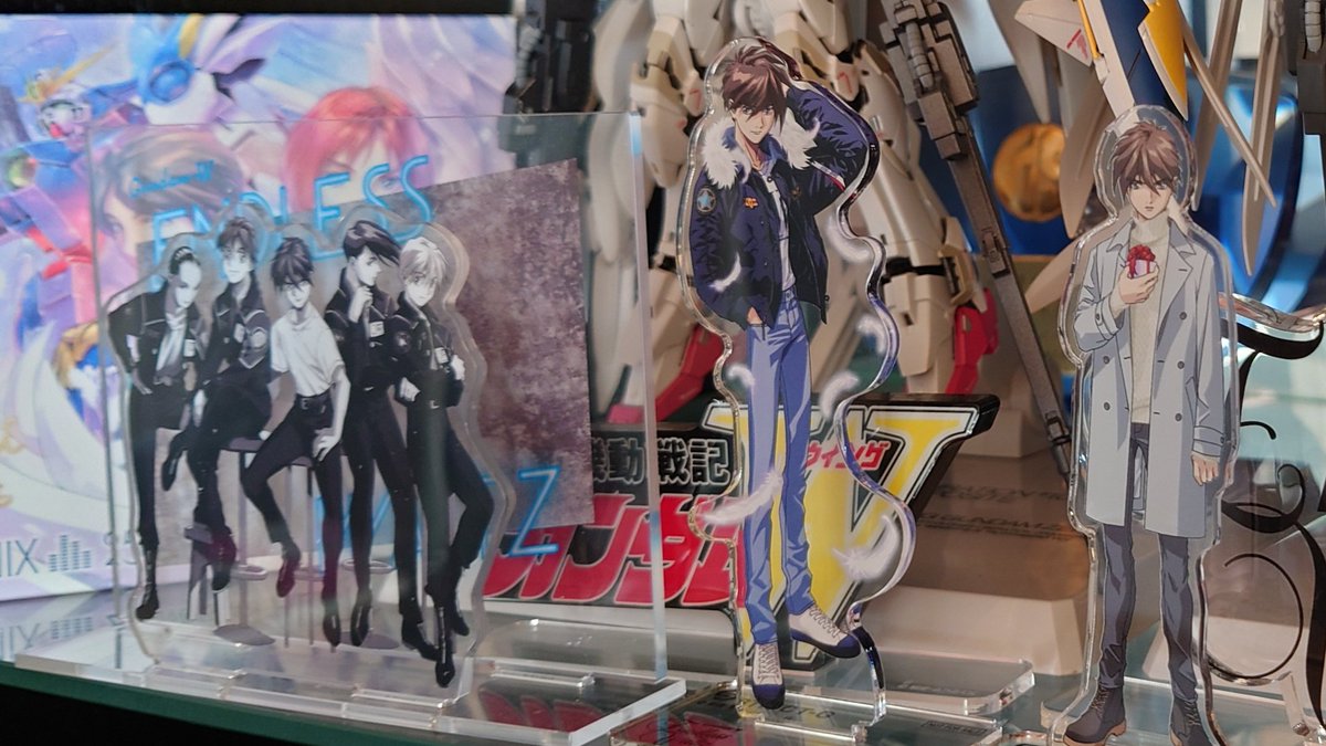 STRICT-G N-2B ガンダムW ヒイロ・ユイモデルM アクスタ付き