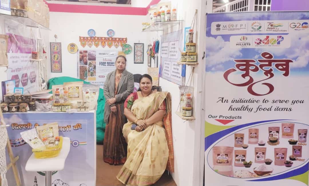 PmfmeD's tweet photo. To promote the PMFME Scheme, Delhi team is providing opportunities to the beneficiaries of PMFME Scheme to display their products in Hall No.1 in Delhi Pavilion in IITF-2023 running in Pragati Maidan, New Delhi. https://t.co/JTS69klLMM