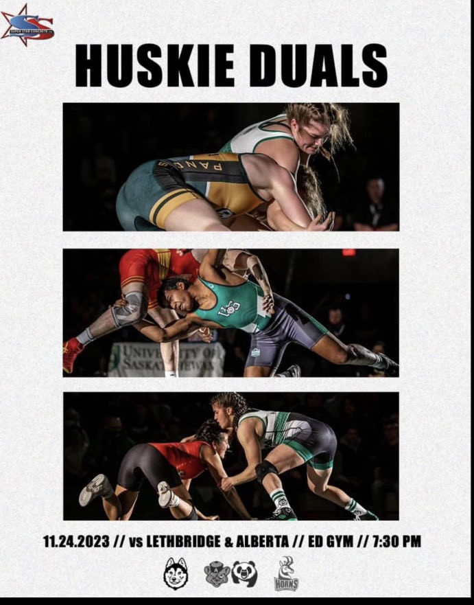 Friday night fights… best show in toon town - come out and support your Huskies! ⁦<a href="/huskiewres/">Huskie Wrestling</a>⁩ ⁦<a href="/SaskWrestling/">Sask Wrestling</a>⁩