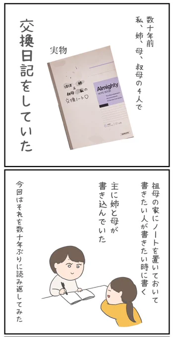 交換日記📕