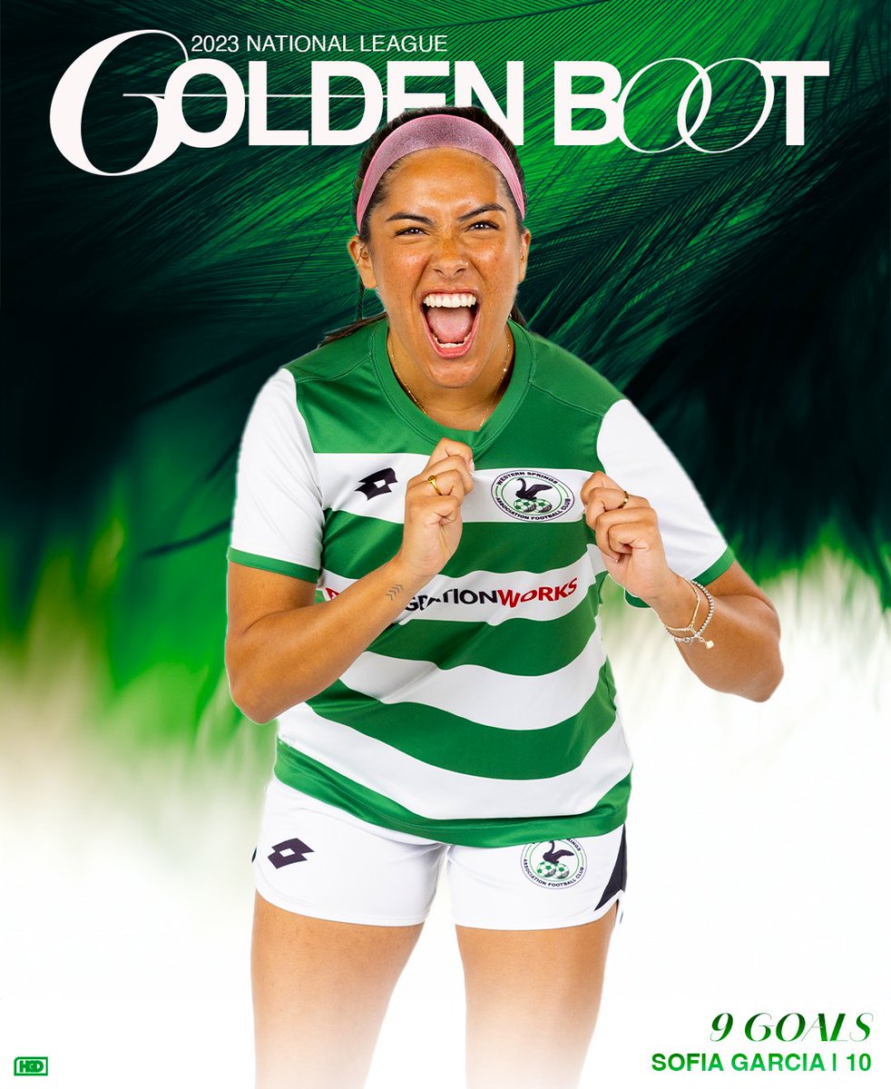 The place in the Grand Final wasn't meant to be, but <a href="/s_garcia16/">sofia</a> made us smile by picking up the National Women's League Golden Boot winner for 2023.  

This capped off an impressive 2023. 24 goals in total &amp; that Kate Sheppard Cup medal.

A stella year.

Congrats Sofia 💚