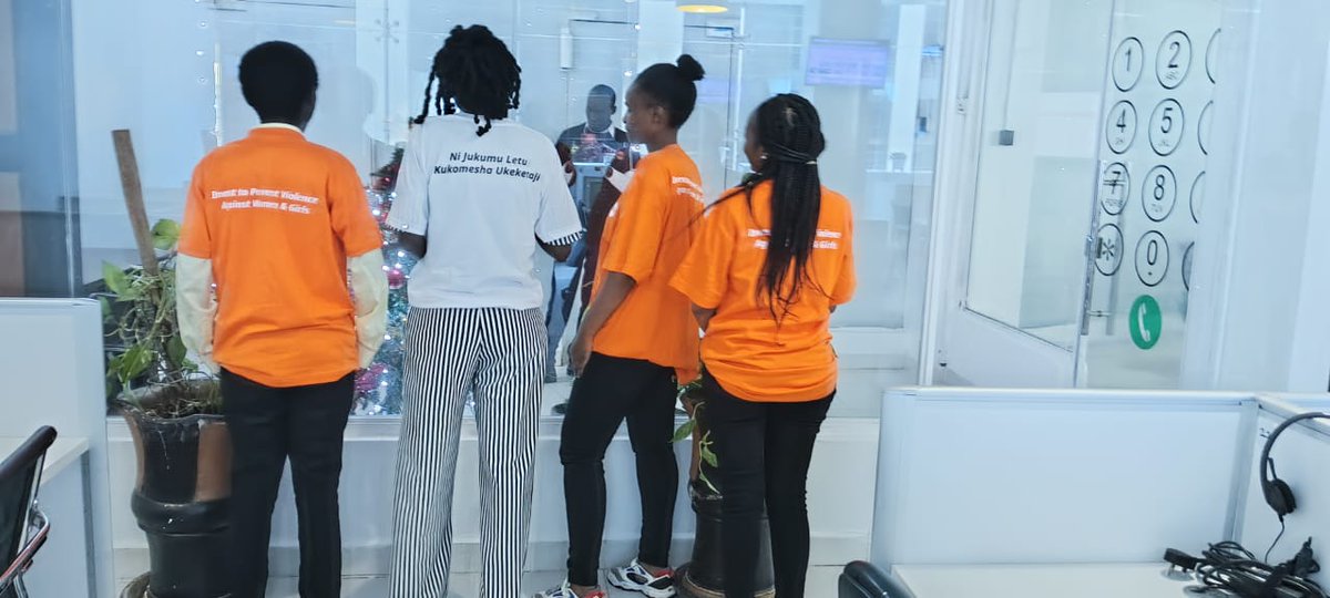 Thank you @UNFPAKen for supporting  young people in amplifying  the campaign #EndViolenceAgainstWomenandGirls your support in preparation  for #16daysofactivism has been felt by the young people and we will continue  to voice their unsilenced issues ! Remember to invest in youths