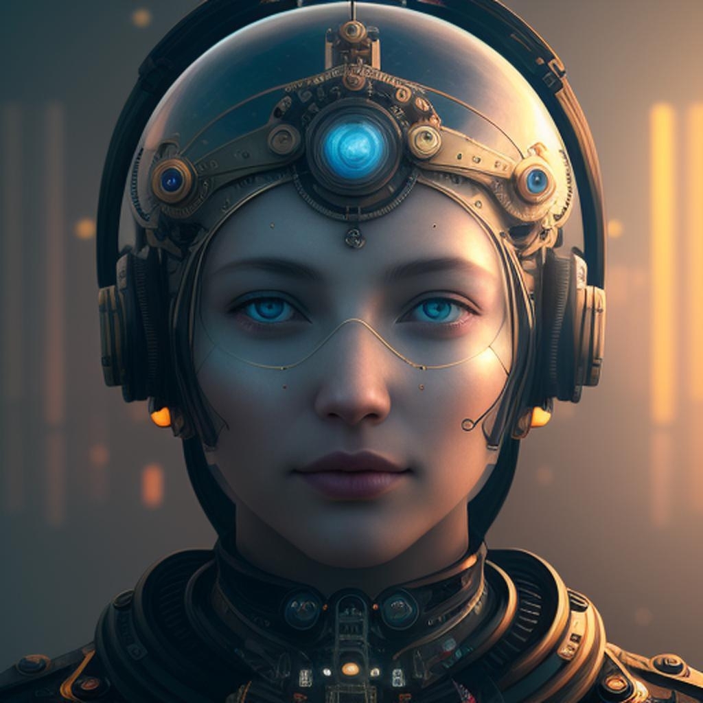 Check out my Feminine Digibots on OpenSea! opensea.io/assets/matic/0… via <a href="/opensea/">OpenSea</a> #nftart #nftcollector