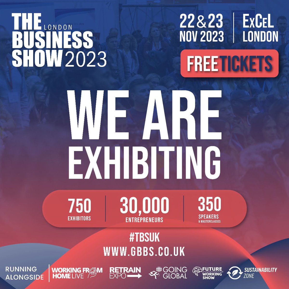 unitegroupltd's tweet image. Have you heard?

We’re exhibiting at @TheBusinessShow on November 22nd &amp;amp; 23rd, 2023 at @ExCeLLondon 

We&apos;re on stand B512, see you there! 👋
theunitegroup.co.uk

#TheUniteGroup #BecauseTechnologyMatters #TBS #TBSUK #TBS2023