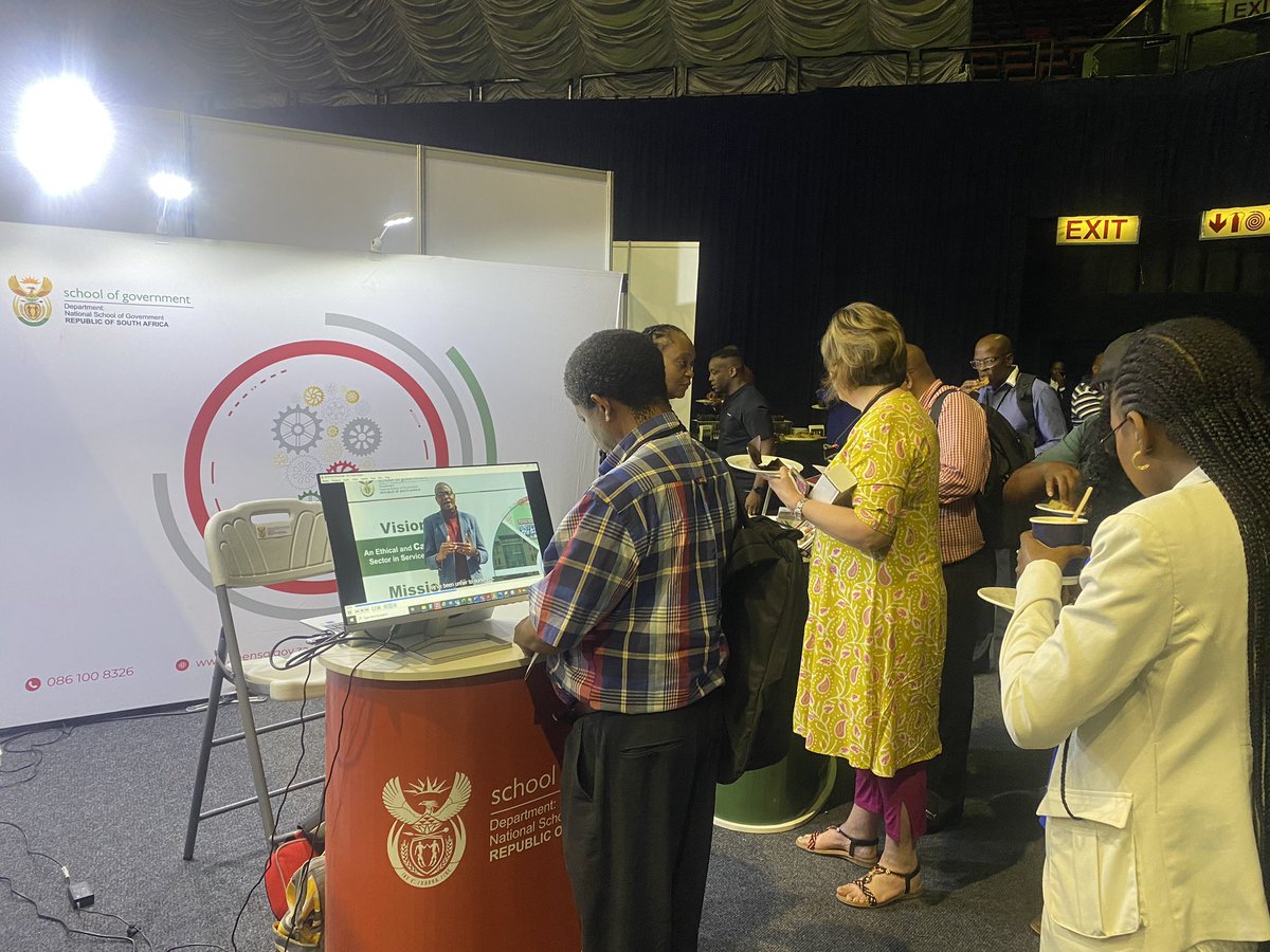thensgZA's tweet photo. @thensgZA team is showcasing its offerings at the 67th Annual @IPM4PEOPLE Convention & Exhibition. The convention encourages innovation, collaboration & growth within the HR industry.
#IPMACE2023
#TheNSG
#LearnServeGrow
@GovernmentZA @LetsTalkGovApp @thedpsa @cpsi_sa https://t.co/ceF71X2iKX