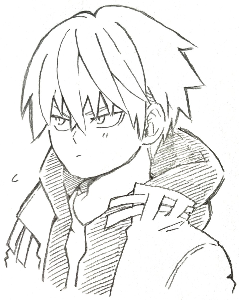 【創作】
ロイ

髪の短いロイが見たいとリクエスト頂いて描きました✏️

似合う様な似合わない様な…笑

#創作 #illustration #OC 