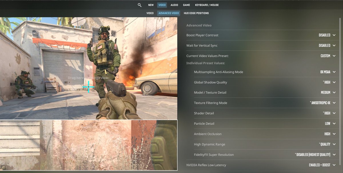 scope_gg's tweet photo. Wow, @G2NiKo just shared his advanced video settings for #CS2 during the stream 👀

Check them here, but be careful - some of those might worsen the performance on weak PCs ⛔ https://t.co/EA2eyYIwME