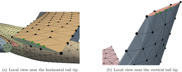 New paper! We present the first surface mesh generator for NURBS-enhanced FEM. It produces meshes of the desired size, crossing surfaces as required and keeping the CAD description (zero geometric error!) Great work <a href="/xi_zou/">Xi Zou</a> 
Extension to volume mesh soon!
sciencedirect.com/science/articl…