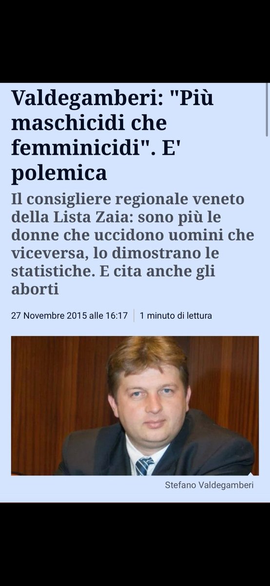 Come non rivalutare Lombroso?

#Valdegamberi #Lega #femminicidi