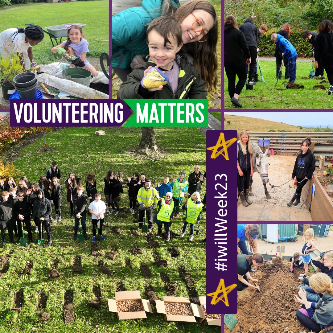 Day 2 of #iwillWeek23, we're excited to showcase youth-led projects in Scotland that promote local biodiversity in urban areas thanks to our #ActionEarth grants. Learn how to #makespacefornature while taking part in youth social action for climate change. bit.ly/47EOpga
