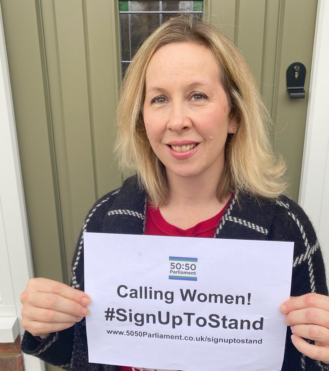 3 years on and I'm still standing! 
Today is @5050Parliament #AskHerToStand day. 
We need more women's voices to be heard. #SignUpToStand on #5050Parliament website. 5050Parliament.co.uk/signuptostand
#FionaCollins4Aldershot