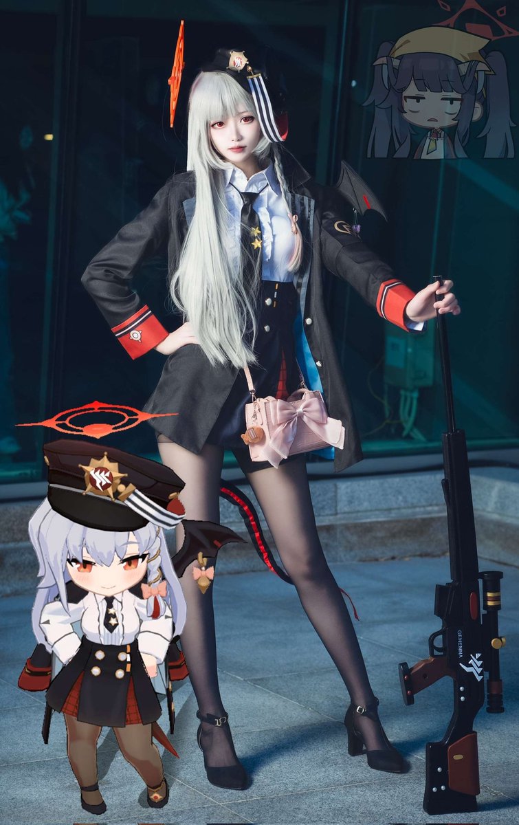 ruice___'s tweet photo. #ブルアカ 
#cosplay 
ハルナ https://t.co/QI4BE5pIcL