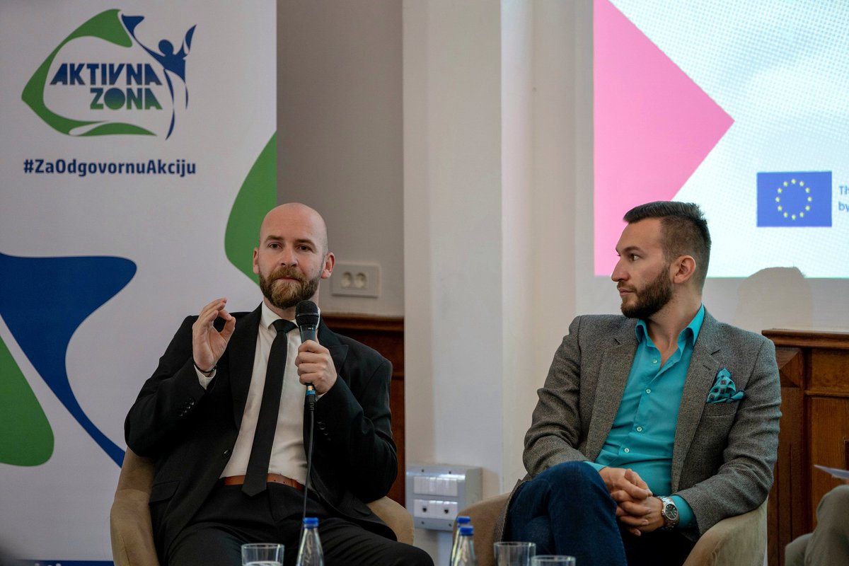 It was a pleasure to participate at Forum 'Youth Policy in practice: dialogue and action' in #Podgorica

Happy to see that #regionalcooperation remains one of the top priorities for youth organizations in the region 👏🤝

Thank you @AktivnaZona for having me 🙌