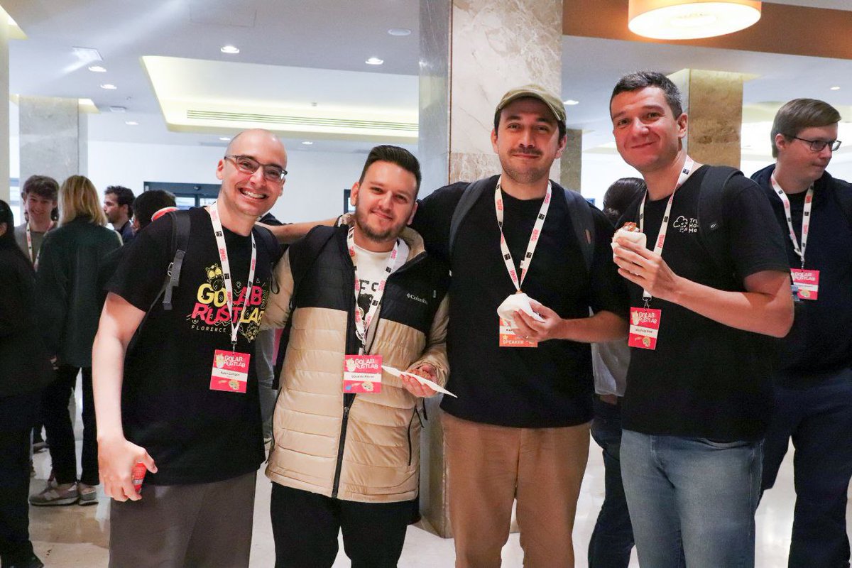 rustlab_conf's tweet image. Smiles all around during the coffee breaks. A perfect opportunity to make new connections and engage in conversations. 😊☕ 
#GoLab2023 #RustLab2023 #Networking #CoffeeBreak