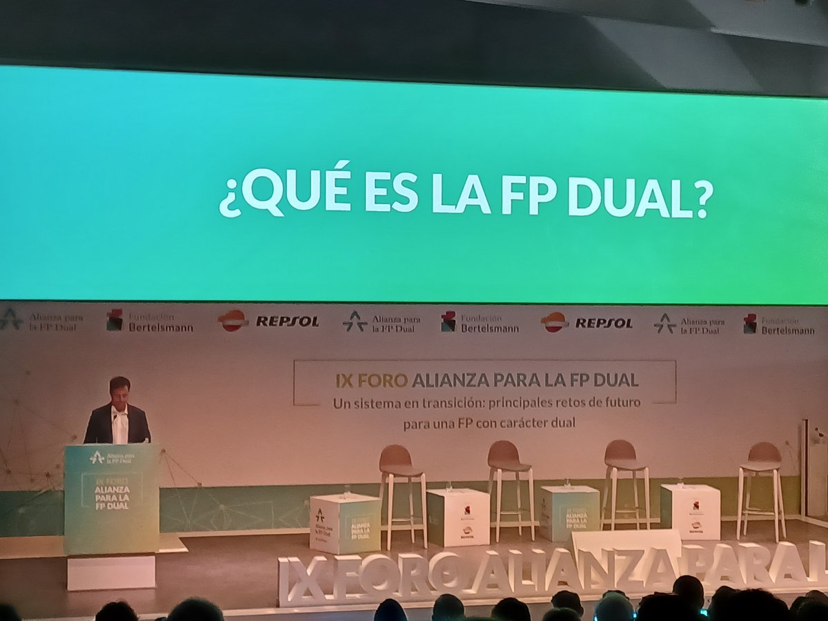 jzofio's tweet photo. IX FORO FP
Un sistema en transición: principales retos de futuro para una FP con carácter dual. https://t.co/di8L08QKbC