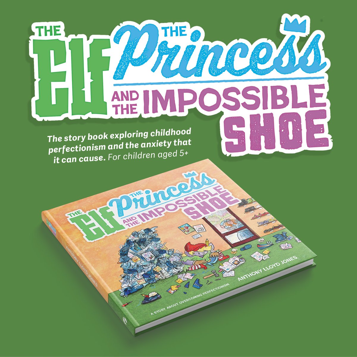 "This book should be in every primary school library"
– <a href="/JoSteer1/">Dr Jo Steer</a>

𝑻𝒉𝒆 𝑬𝒍𝒇, 𝒕𝒉𝒆 𝑷𝒓𝒊𝒏𝒄𝒆𝒔𝒔 𝒂𝒏𝒅 𝒕𝒉𝒆 𝑰𝒎𝒑𝒐𝒔𝒔𝒊𝒃𝒍𝒆 𝑺𝒉𝒐𝒆 by <a href="/ALJIllustration/">Anthony Lloyd Jones!</a> is out today!

🎉 Grab your copy here: brnw.ch/21wECKc