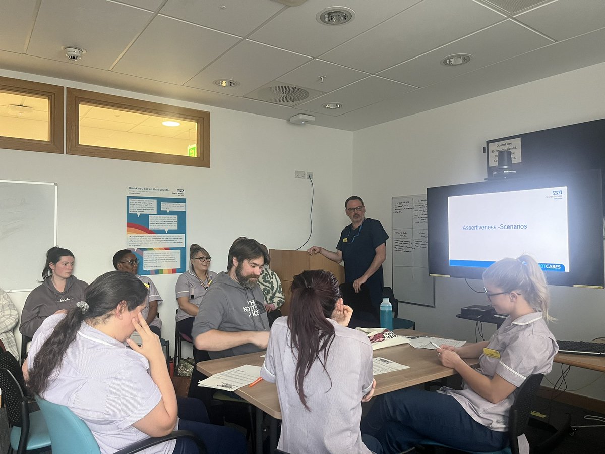 manning_84's tweet photo. Our ‘Welcome to Year 2’ session was yesterday for our October 22 cohort! Thanks to all who came and supported the session. Big thanks to Toby Gallagher for sharing his experiences as a QNA. @EducationNBT @sphams @NBTApprentices1 #nursingapprenticeships #TNA https://t.co/THDtVniQH6
