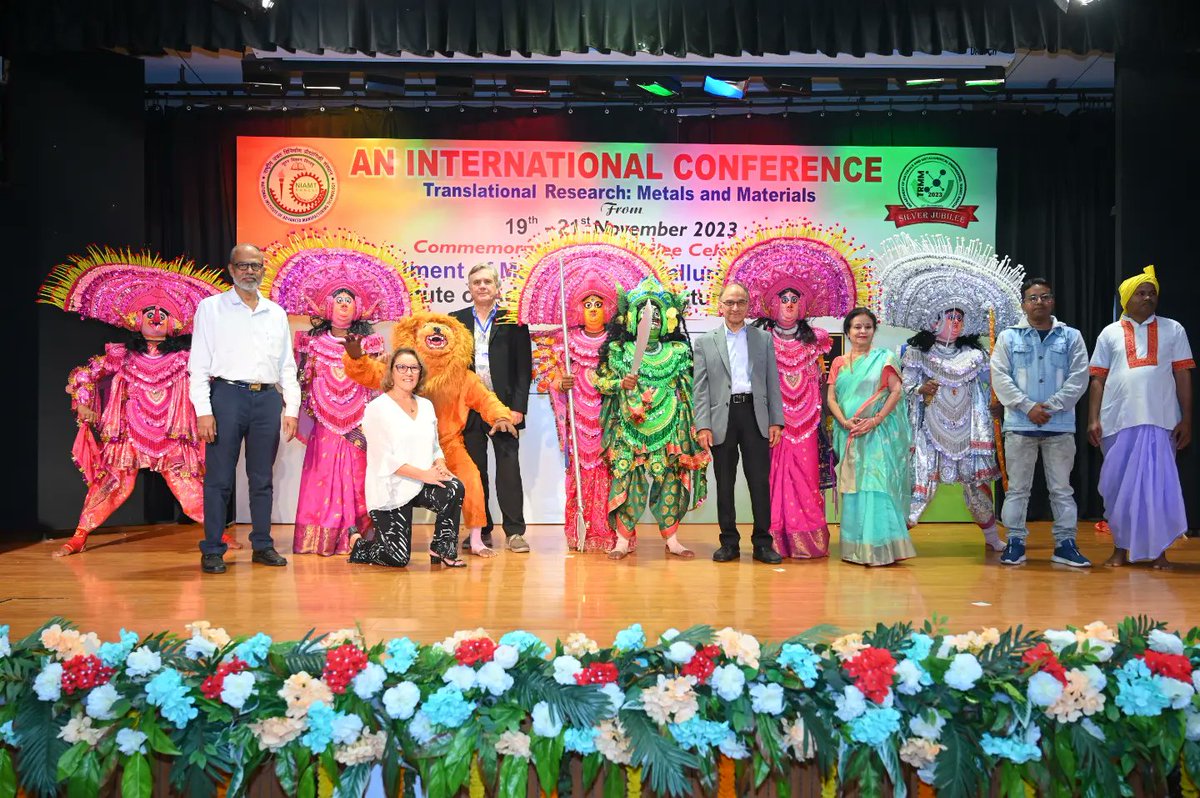 niamt_ranchi's tweet photo. Emerging as a platform for collaborative knowledge sharing, the #TRMM – 23 #conference progressed into its #2ndday.
Paper presentations of prominent researchers , centered on the theme spanning from its applicability to success stories and case studies.
 #metallurgy #NIAMT https://t.co/E7AW8fiaFI