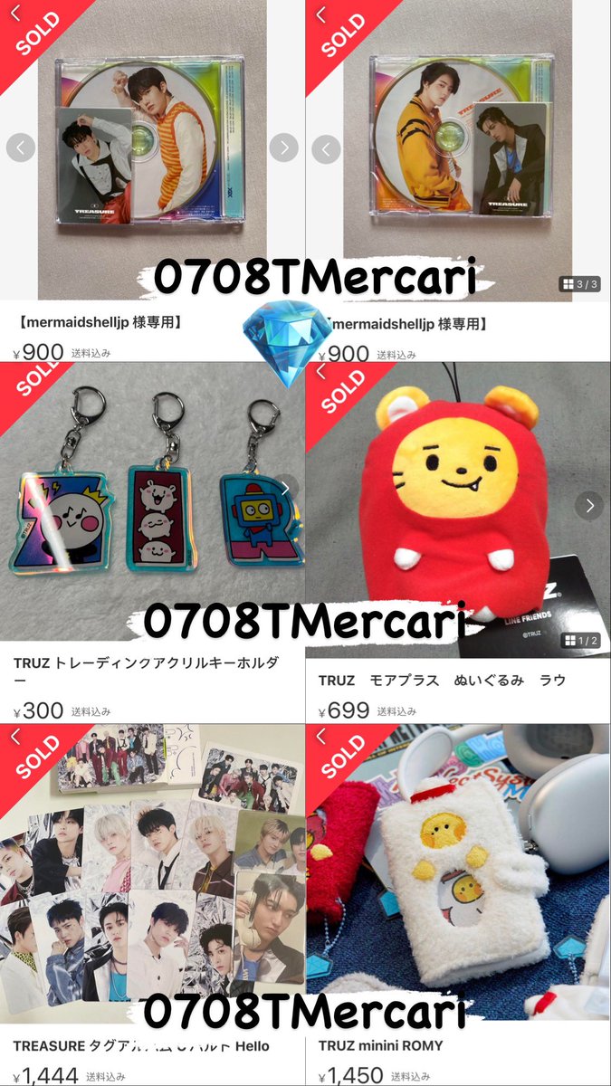 0708TMercari's tweet photo. Recap Oct’23

Thank you dear all customer for using our mercari services ~ we know this acc is new but thank you for the trust and we are trying to assist and provide best service for all of you teu-mes 💎✨

#0708TMercari
#personalorder
#customorder
#TREASURE_GOODS 
#truz_goods https://t.co/cEZ9nHsnOP