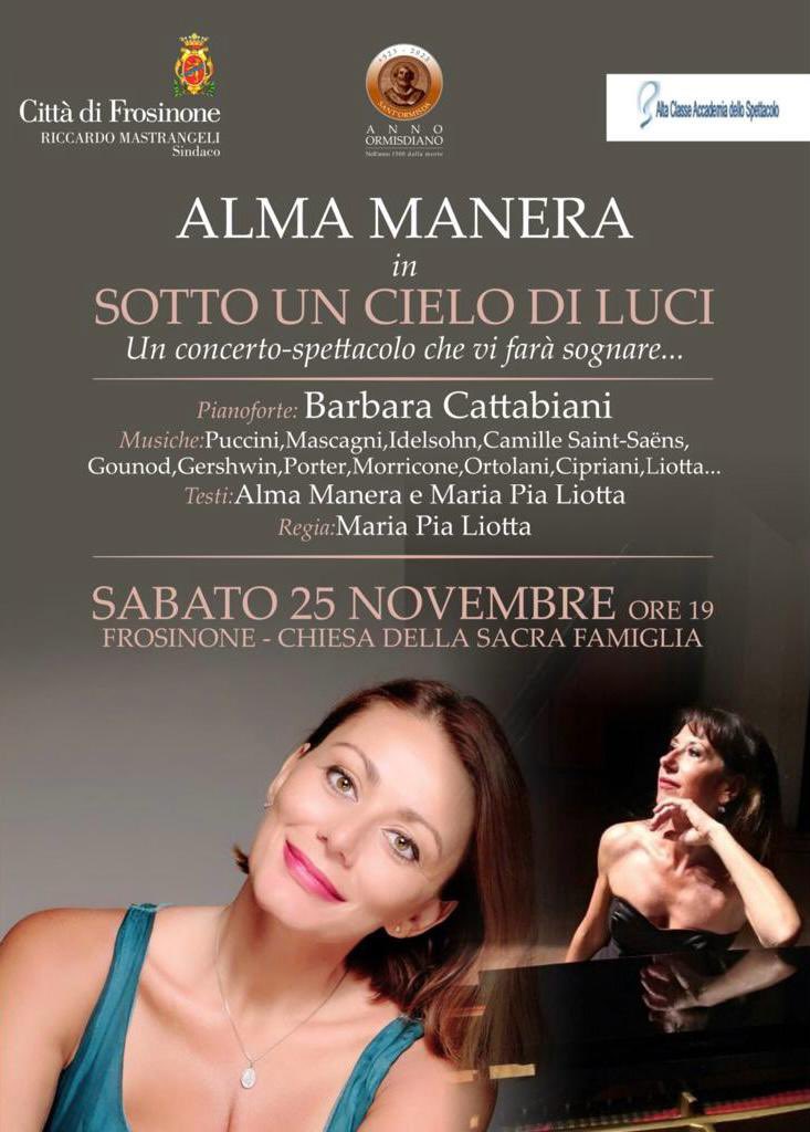 Vi aspettiamo Sabato 25 Novembre 2023 alle ore 19:00, chiesa della Sacra Famiglia di Frosinone.

#comunedifrosinone #comunefrosinone #frosinone #riccardomastrangelisindaco #riccardomastrangeli #almamanera #barbaracattabiani #concerto #25novembre #piazzascalo #frosinonescalo