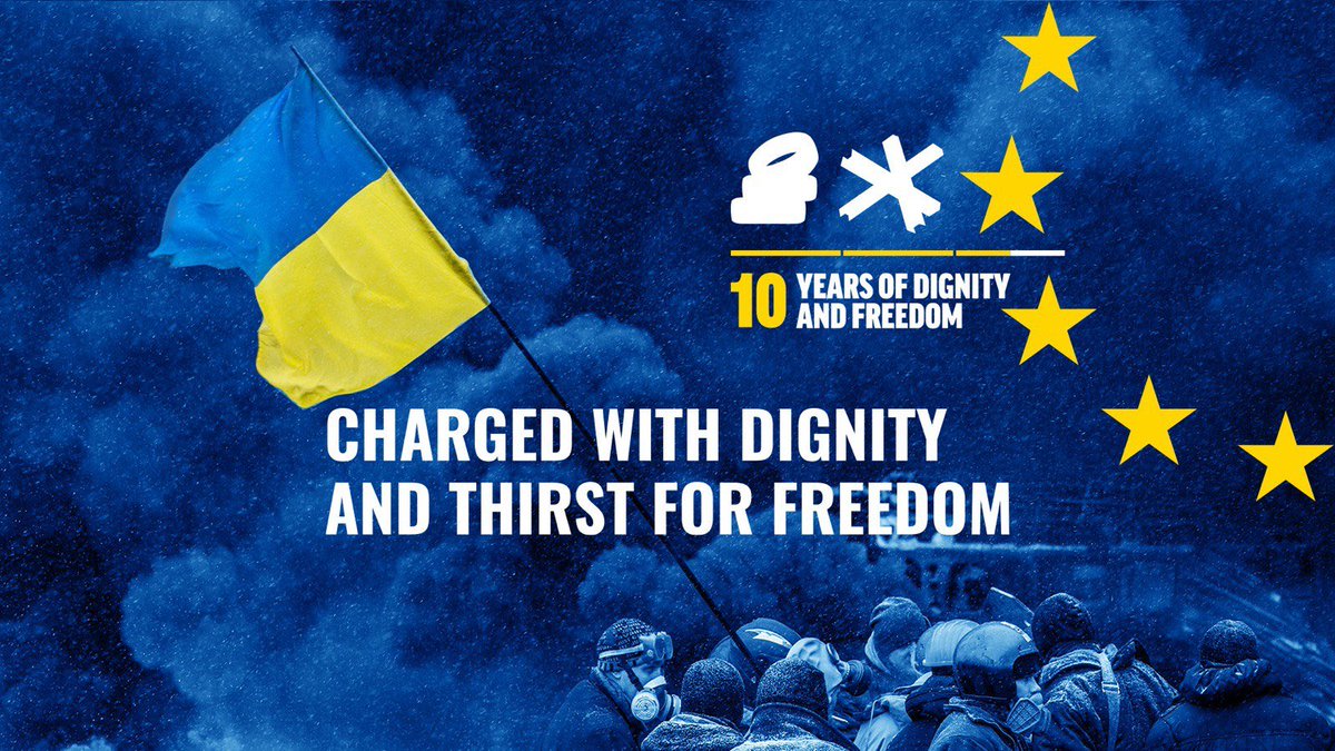 YMCA Ukraine ๐บ๐ฆ (@ymcaukraine) on Twitter photo Today we mark the Day of Dignity and Freedom. 
This years is 10th anniversary of the Revolution of Dignity. This is the day in ๐บ๐ฆย history that marked the no returning point on the path to independence, freedom and ๐ช๐บ integration. Today we mark the Day of Dignity and Freedom. 
This years is 10th anniversary of the Revolution of Dignity. This is the day in ๐บ๐ฆย history that marked the no returning point on the path to independence, freedom and ๐ช๐บ integration.