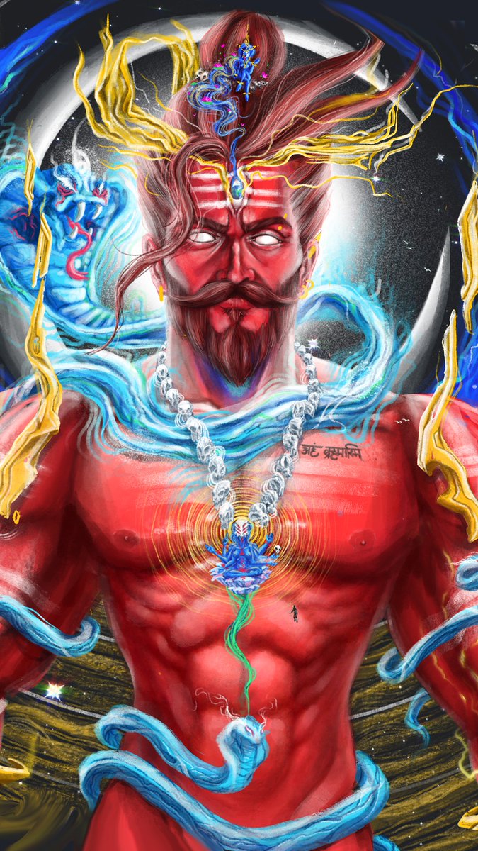 jishnuvwxyz's tweet photo. 💎How it started vs. How it's going

🌟'Rudra' 

1/1 from the upcoming collection

titled 'SIVA : End of Days'

First Sketch in 2019. vs. Final digital painting in 2023

Coming Soon ❤️‍🔥 https://t.co/lQcwlAJS7Z