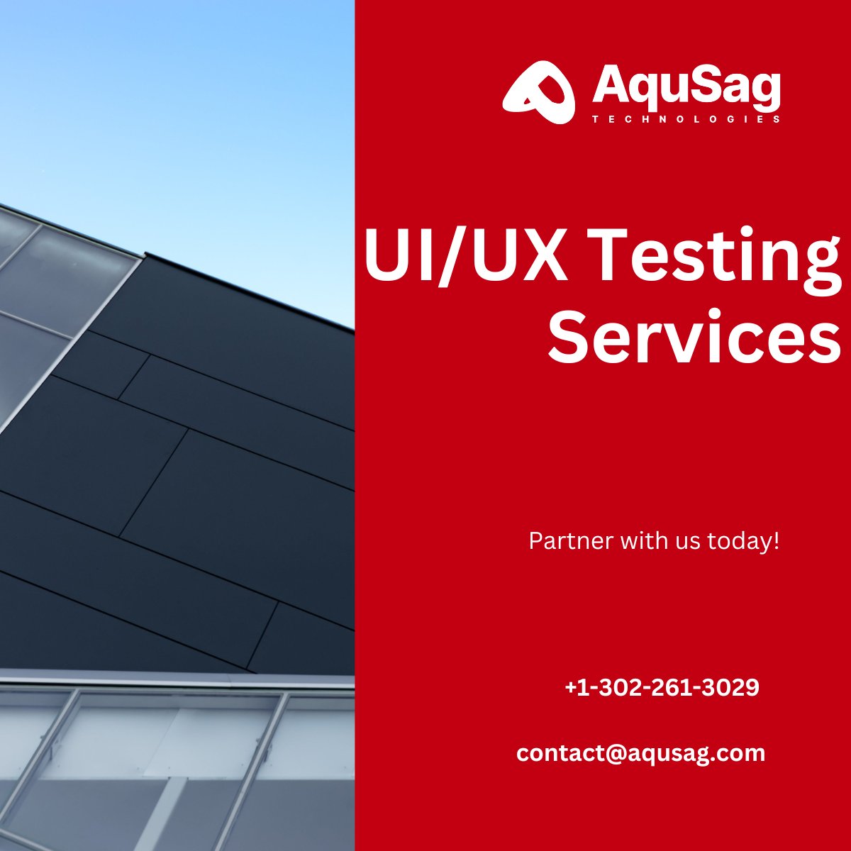 aqusag's tweet image. Elevate your user experience with our UI/UX testing services. Aqusag provides quality assurance, usability testing, and expert UI/UX testing to ensure your design is user-friendly and engaging. bit.ly/46ufZLP

#ElevateUX #UIUXTesting #QualityAssurance #UXExperts