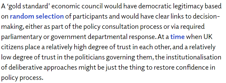JohnnyRunge's tweet photo. Strong case made for using deliberative approaches in economic policy-making by Chris Holmes @Citizens_Econ. https://t.co/mGy1CXXSHW