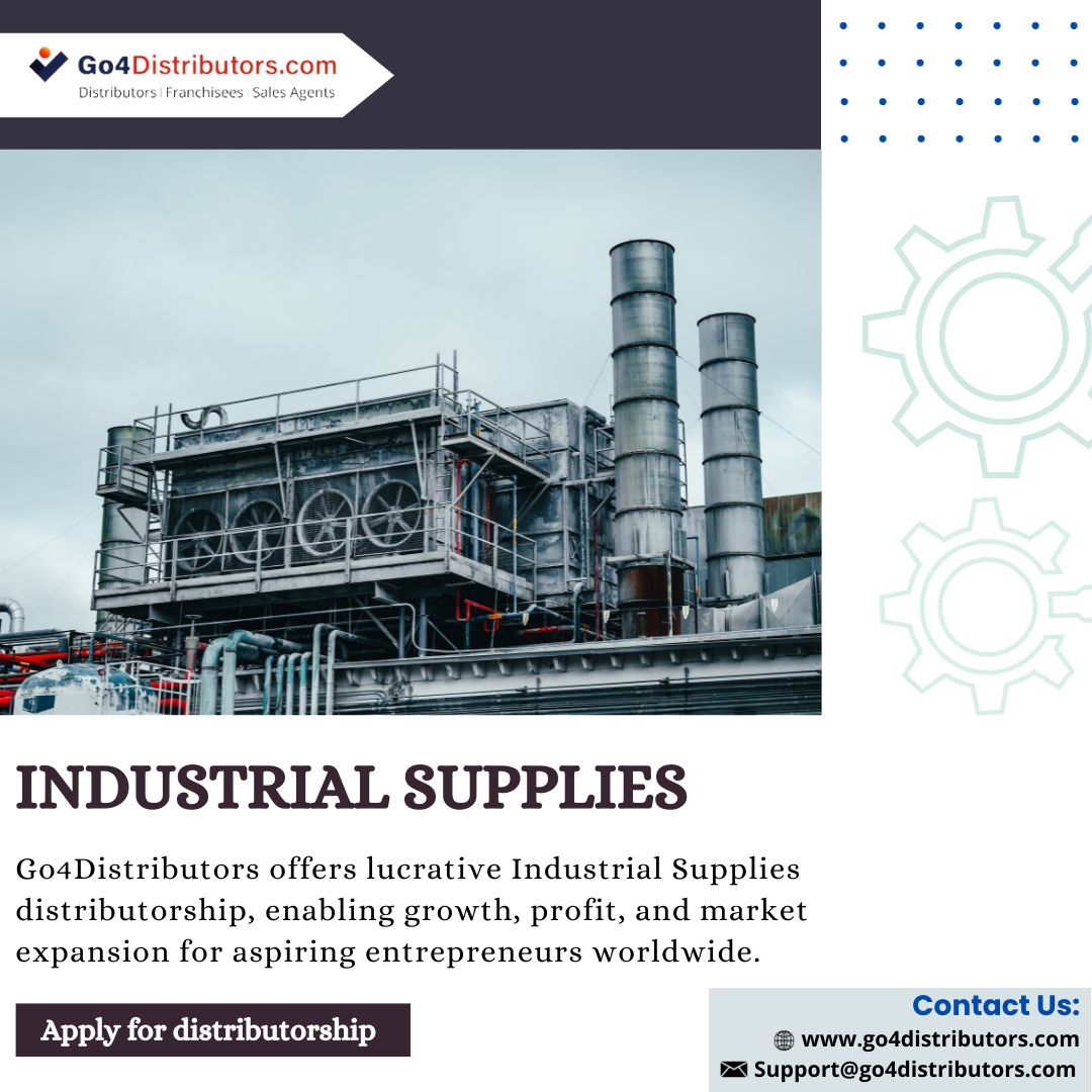 Sushantgo489631's tweet photo. Discover the Secrets to Connect with Top-Tier Industrial Supplies Distributors:-

Visit:- https://t.co/Z3hOvnaos3

#industrial #industrialsupplies #products #industrialequipment #distribution #new #newpost #india #BusinessGrowth #opportunities #go4distributors https://t.co/rb1Q9bT859
