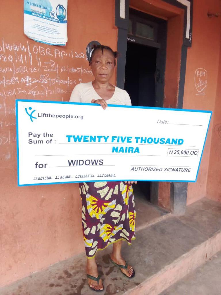 LIFTHEPEOPLEORG's tweet image. Few days ago, we  had the privilege of being part of a widow's journey towards empowerment. Through support, understanding, and encouragement, we're rewriting chapters of strength and resilience together. 💙✨ #EmpowerWidows #SupportEachOther #StrengthInCompassion  #charity