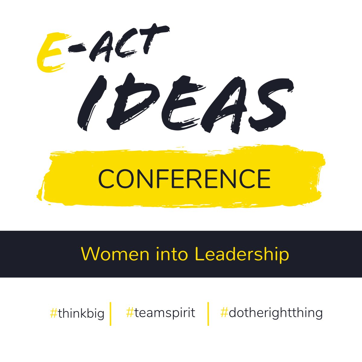 EducationEACT's tweet photo. 📢Just 2 days until the next E-ACT Ideas Conference - Women into Leadership!📢

Get ready for a fantastic day packed with inspiring people, networking, and powerful presentations.

See you there! 

#WeAreEACT #EACTideas #CountdownToConference https://t.co/kDpGEGiZZu