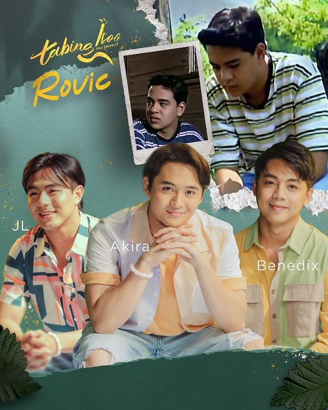 starhuntabscbn's tweet photo. Before there was Popoy, there was Rovic😍 - isa sa mga pinakaunang pangalang pinasikat ni #OG Tabing Ilog star, #JohnLloydCruz!

Ang wonderboy-next-door ng San Juan E, muling magpapakilig gawa ng wonderful na pagganap nina BGYO Akira, BGYO JL, at @BenedixRamos 💚✨🍃 https://t.co/rQq1WDBtnD