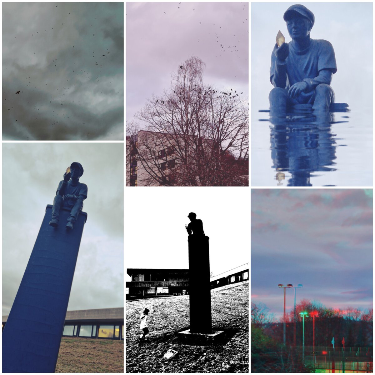 JemPetrie's tweet photo. A day at @StirUni with my daughter. Taking pics of interesting colours, shapes and textures that we see 👀 @AtherDes @artatstirling @ArtlinkCentral #studentmhn 
#studentnurse #studentlife #UniversityofStirling #AutumnPhotography #mentalhealth https://t.co/jhOOFlqh7n
