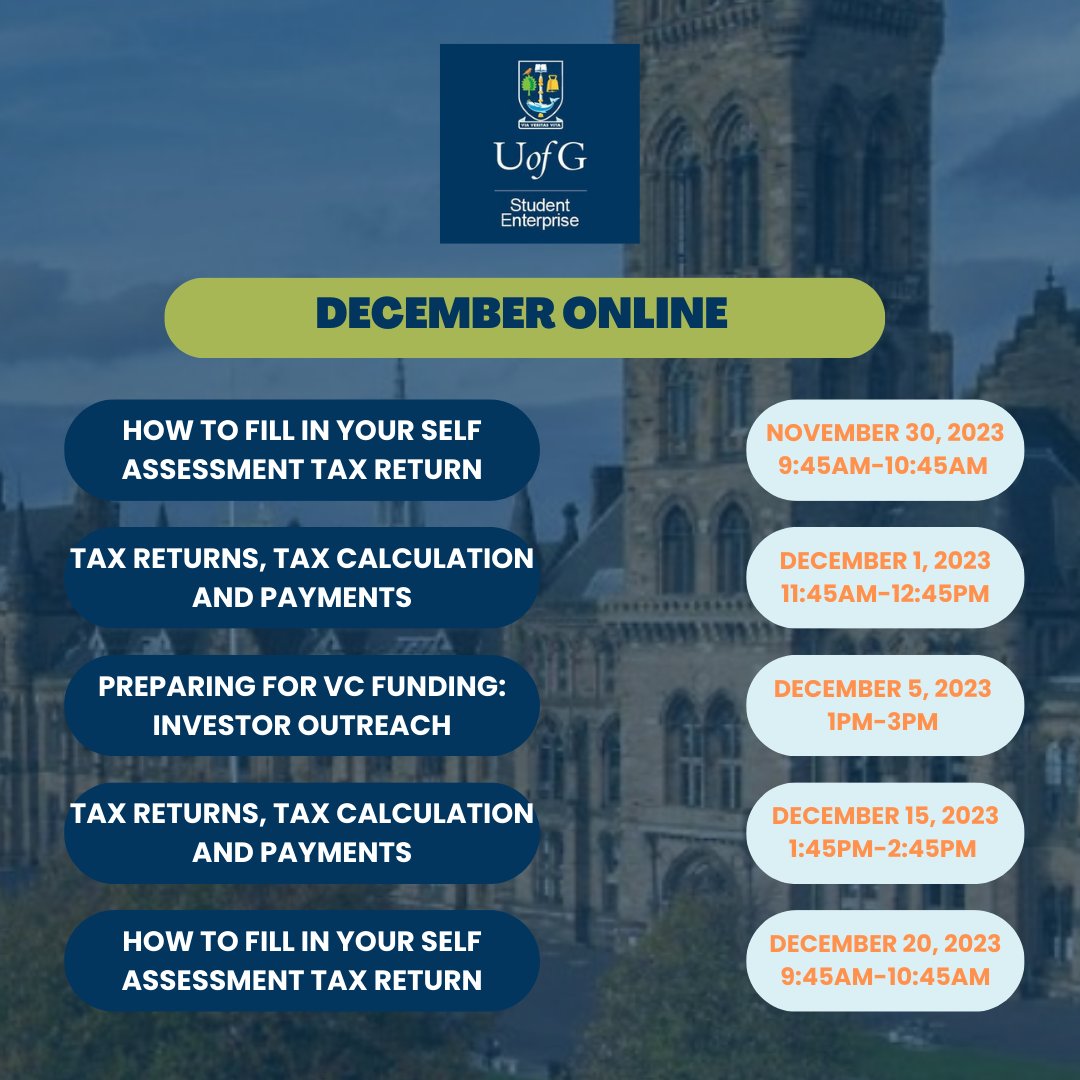 December outside is cooling down but online December is heating up with FIVE incredible events! 🎉 Get ready to dive into a world of knowledge, innovation, and connection from the comfort of your screen.  SIGN UP ON OUR STARTIUM  🗓️💻 #OnlineEvents #VirtualGathering #uofglasgow