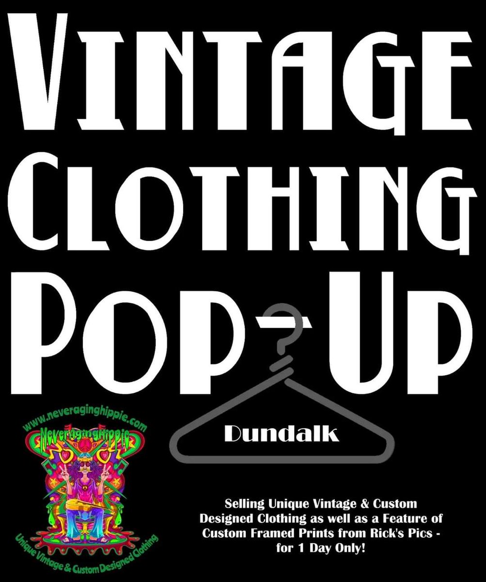 Delighted to announce a pop-up shop in the Spirit Store on Saturday 25th November from 12:00pm to 4:30pm. Hope ye can all make it! #spiritstore #spiritstoredundalk #vintage #vintageireland #popup #popupshop #vintageclothes #dundalk #ireland