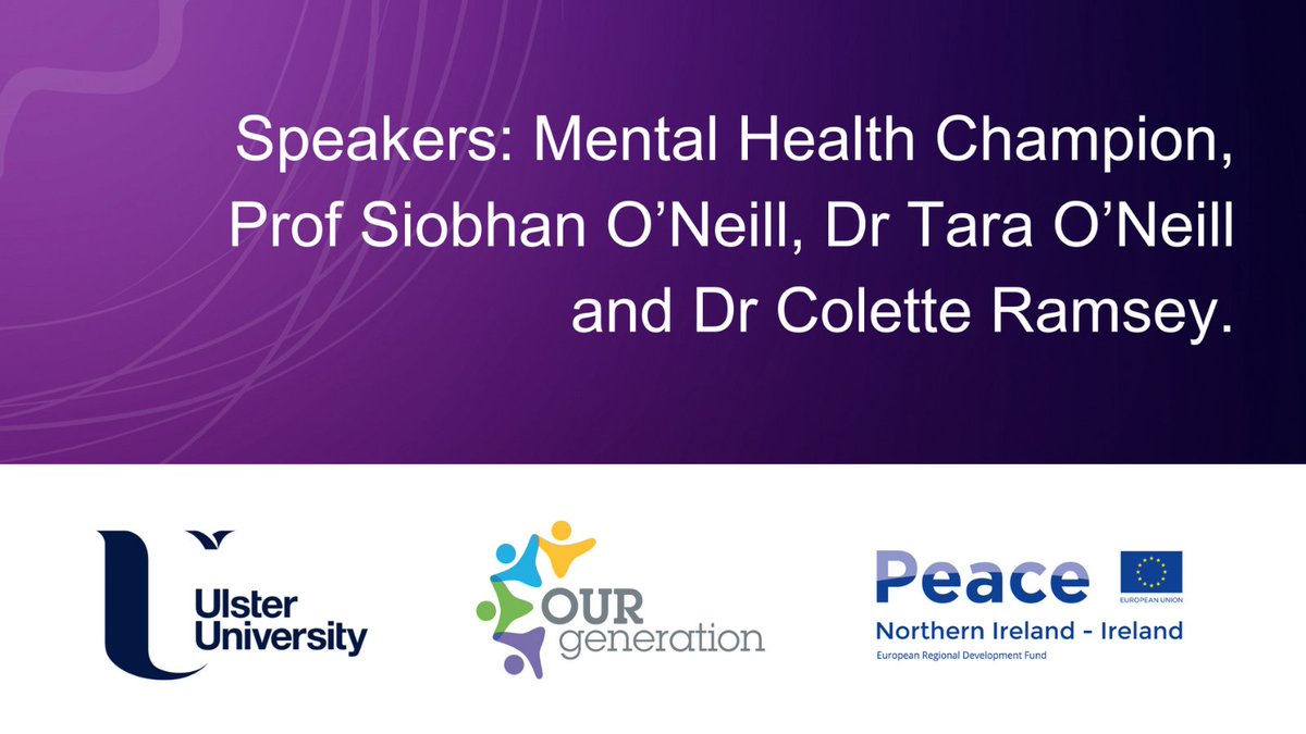 SAVE THE DATE! Transgenerational Trauma Awareness Day Returns for 2023 💜 Join our FREE webinar on Fri 15th Dec at 10am. With @profsiobhanon @MHC_NI, Dr Tara O'Neill and Dr Colette Ramsey from @UlsterUni Sign up here: 👉 bit.ly/47zzZxW #TTAD23 @OURGenCYP1 @SEUPB