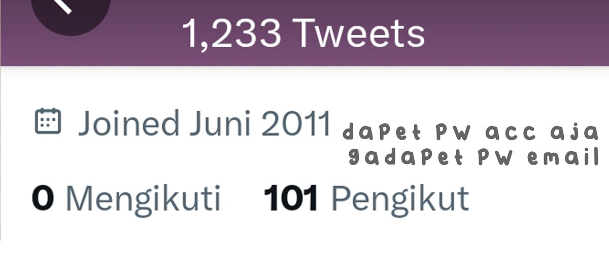aku mau GA saldo dana 10k buat 2 orang (masing masing 5k). sama acc inact dibawah. cukup RT aja nanti aku undi acak siapa yg dapet saldo / acc. 

(buat akun BA only ya!) #zonauang #zonaba