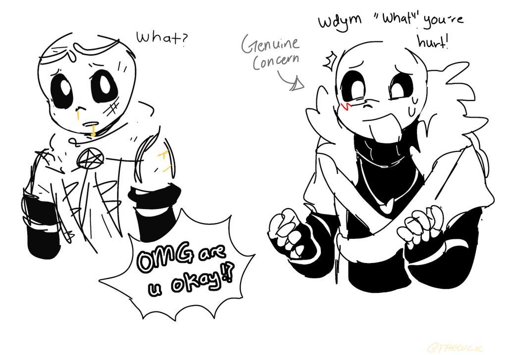 Cross!Sans / X-Tale Cute :³ /From @InkxNightMAre On Twitter 🌈