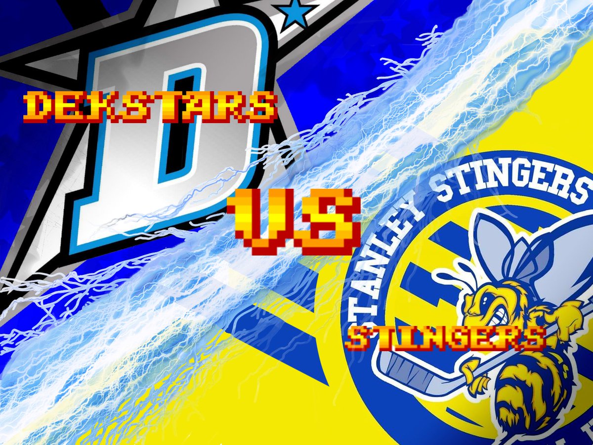 🚨🚨IT'S GAME DAY!!🚨🚨

Tonight Dekstars take on Stanley Stingers Ball Hockey Club for their first home game of the season. Face off set for 7:30pm, we will be streaming direct from our own Facebook page, so don't follow any other links! 

#TrueBlue #GameOn