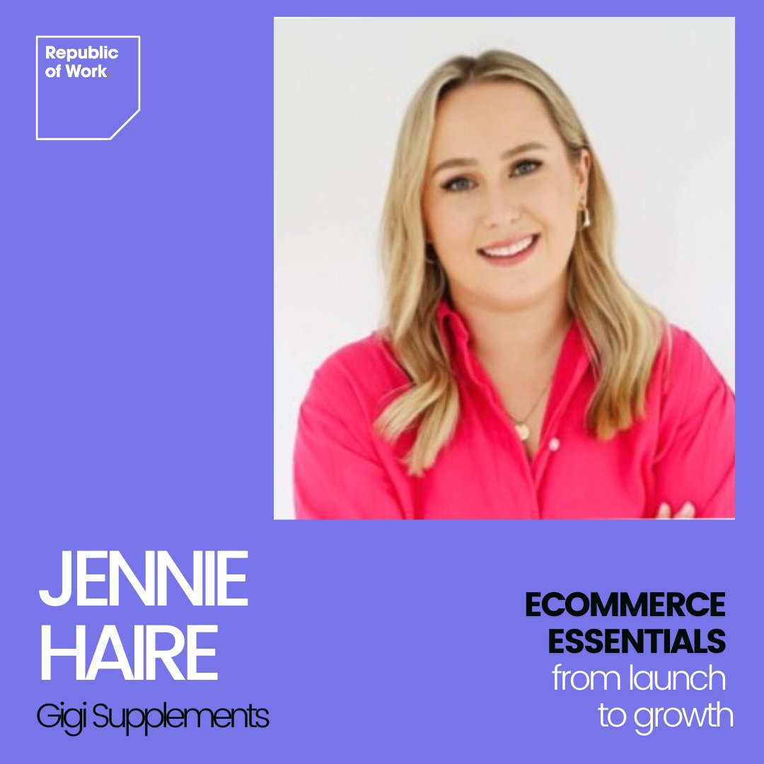 republicofwork's tweet photo. We're thrilled to reveal the amazing lineup of speakers we have in store for our #ecommerce event happening on December 7th ⬇️

- Rob Horgan, @VeloRoasters
- Emma Coffey, FinalBend
- Gerard Keohane, Studio49 @sf9 
- Jennie Haire, Gigi Supplements

https://t.co/w4Oq0W5N76 https://t.co/ERMfPNhv8P
