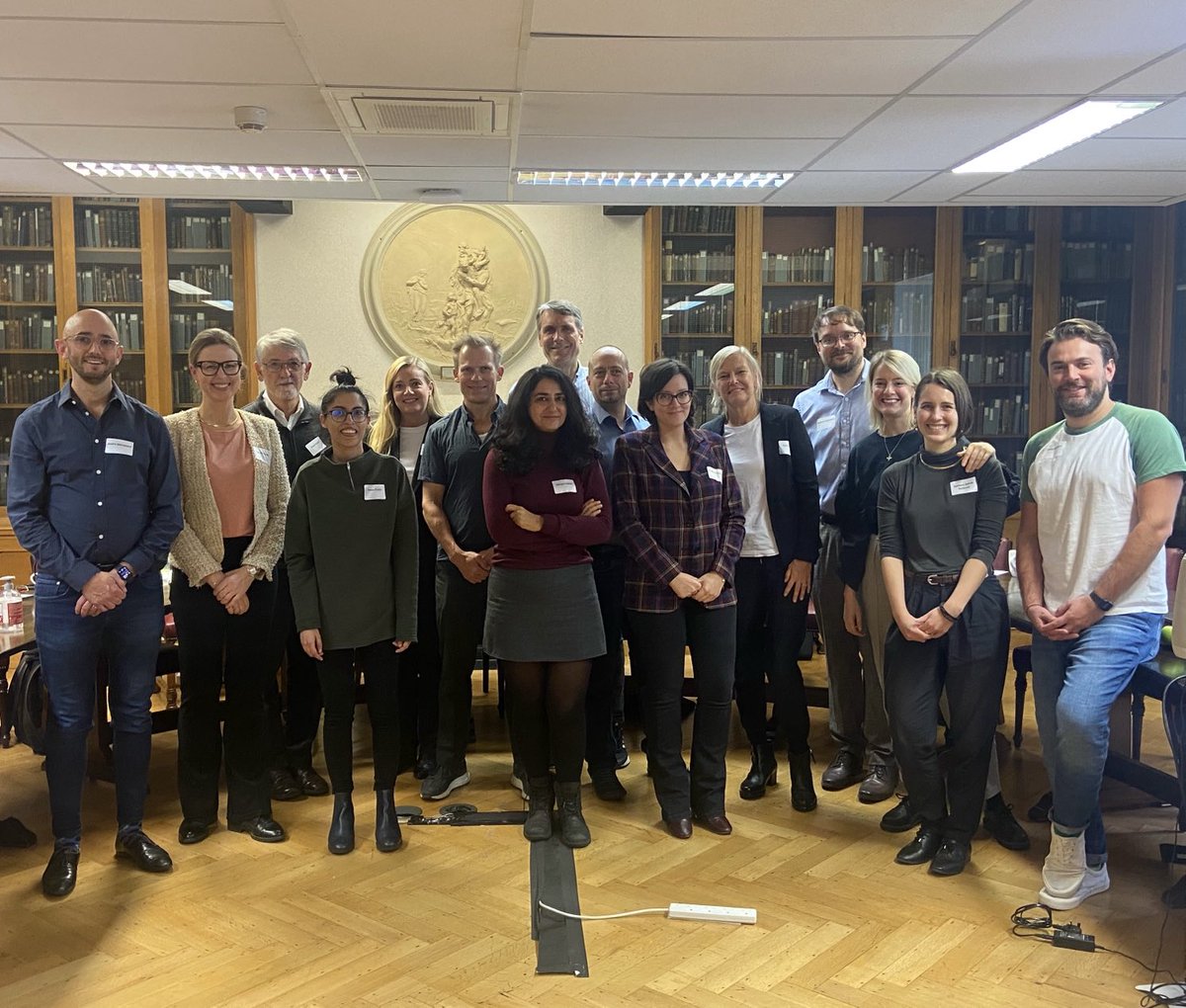 BuschCecilie's tweet image. So happy to finally dedicate my focus to an exciting project on cognition in psychosis. Throwback to Kick Off with our great team lead by @amarquand 👏🏻