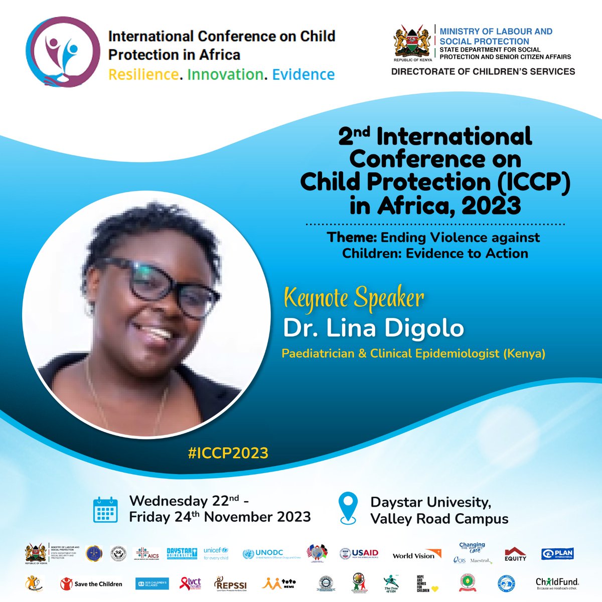 Save the date and get ready for informative sessions, hear from experts, survivors and advocates on the latest research and initiatives to combat #violenceagainstchildren 

#ICCP2023