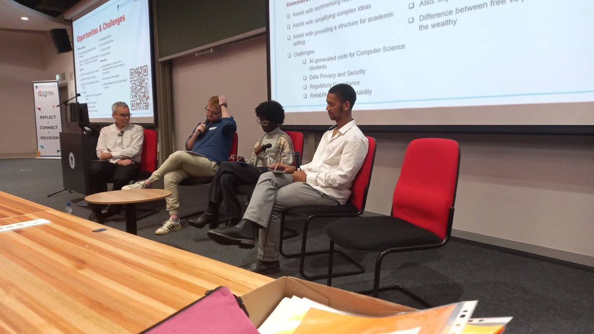 #tlc2023 students talking about generative AI and how students use AI.