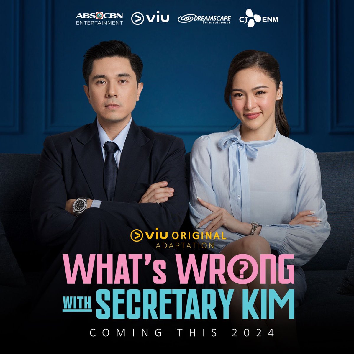 itsShowtimeNa's tweet photo. What’s wrong with being marupok? 💕💕💕 Watch out for ABS-CBN and Viu's collaboration as they bring you the #ViuOriiginalAdaptation "What's Wrong With Secretary Kim." To be produced by Dreamscape Entertainment, the highly-anticipated rom-com series starring Kim Chiu and Paulo Avelino is coming this 2024! 

#ABSCBNxViuxDreamscape #KimPauForWWWSK #GetReadyWithKimPau #KimPauOnViu #SecretaryKimPH #ViceChairmanPH