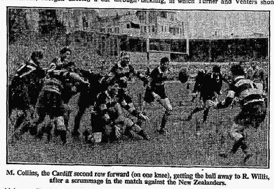 70 years ago today, @Cardiff_Rugby defeated the 'Fourth' @AllBlacks. Later today I hope to be able to share some more details about preorders for @Bleddyn_1953, which celebrates this great moment in Welsh rugby history. So stay tuned (and follow @Bleddyn_1953 for more details).