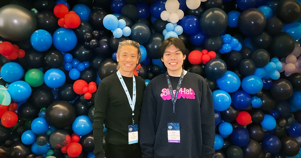 SGglobalnetwork's tweet photo. Meet @shawn_tng and @aarontng_, the Singaporean father-son duo blazing new paths in cybersecurity in the US 🔥 Read their full story to learn why Shawn left his Mandopop career behind for tech: https://t.co/rZ54CWCMR5 https://t.co/0edkoi4Atl