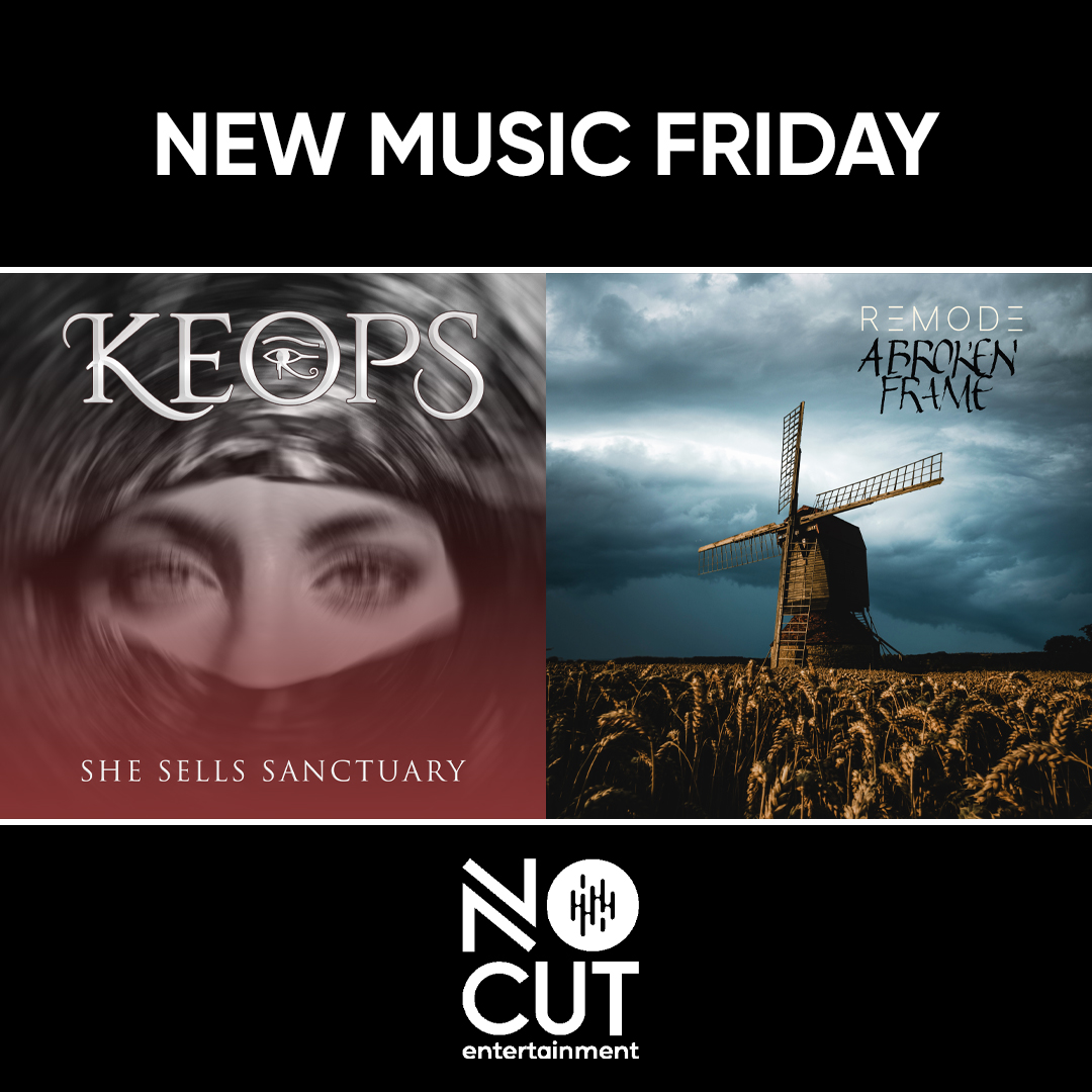 NoCut_HH's tweet image. We can look forward to 2 new releases this week: Keops - She Sells Sanctuary 
and 
Remode - A Broken Frame (Digital Album) 
will be released this Friday.  
#nocutentertainment #keops #remode #newmusicfriday #savethedate