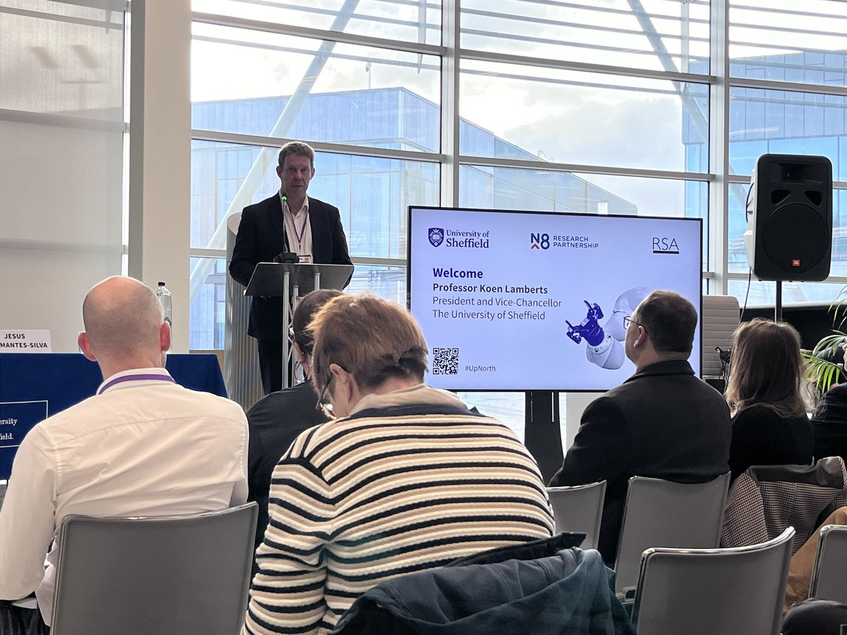 We’re at Factory 2050 in Sheffield today for the latest in our #UPNorth series of public events, on the topic of ‘Innovation-led Growth - What’s Working?’. Koen Lamberts, Vice-Chancellor @sheffielduni opens by describing the university’s last 20 years of innovation-focused work